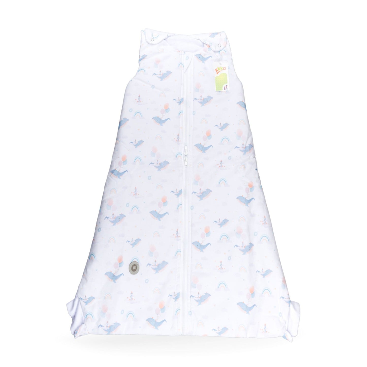 Multifunctional 2-in-1 Children's Sleeping Bag - Sky Whale