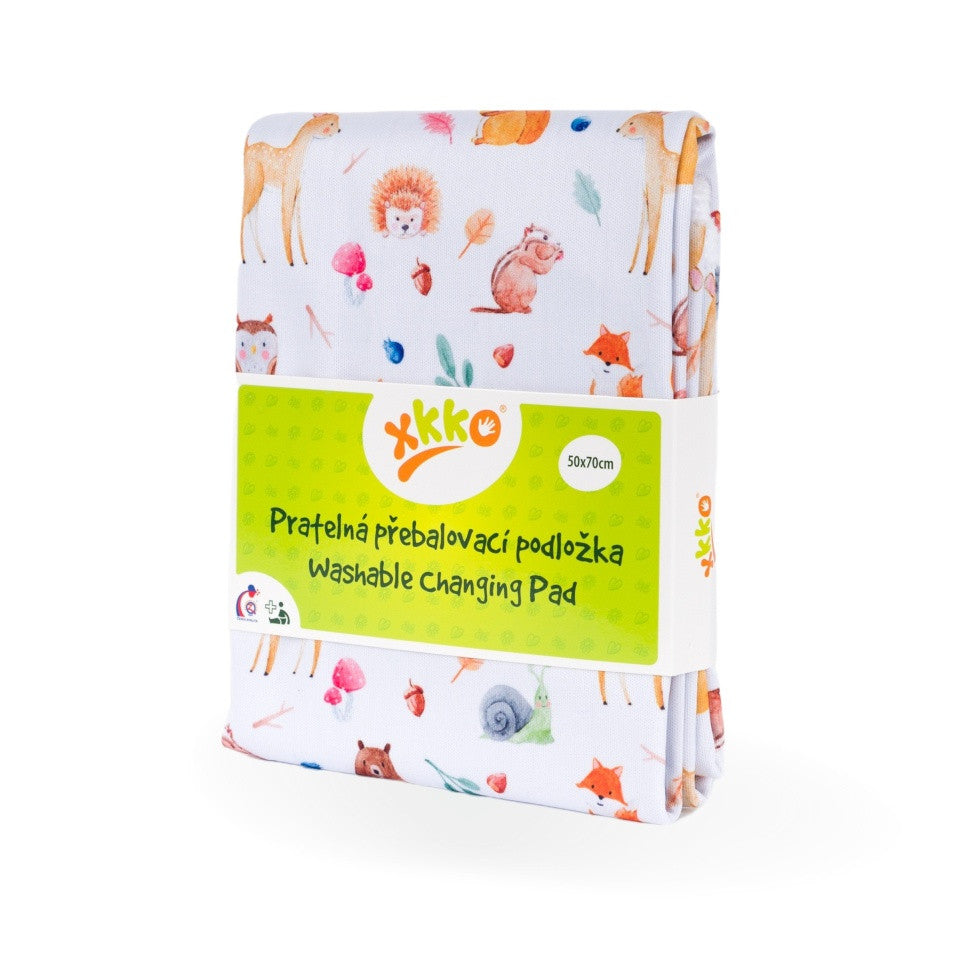 Washable Changing Pad 19.6" x 27.5" - Wild Forest