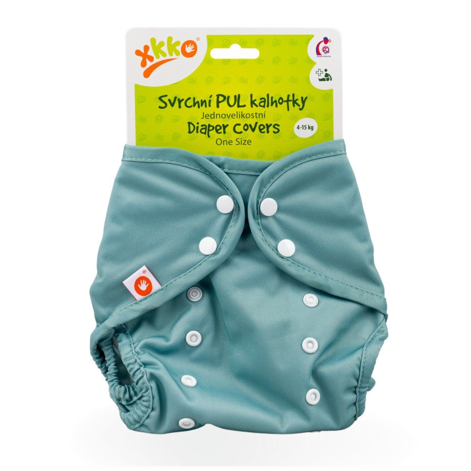 Diaper Cover One Size - Granite Green