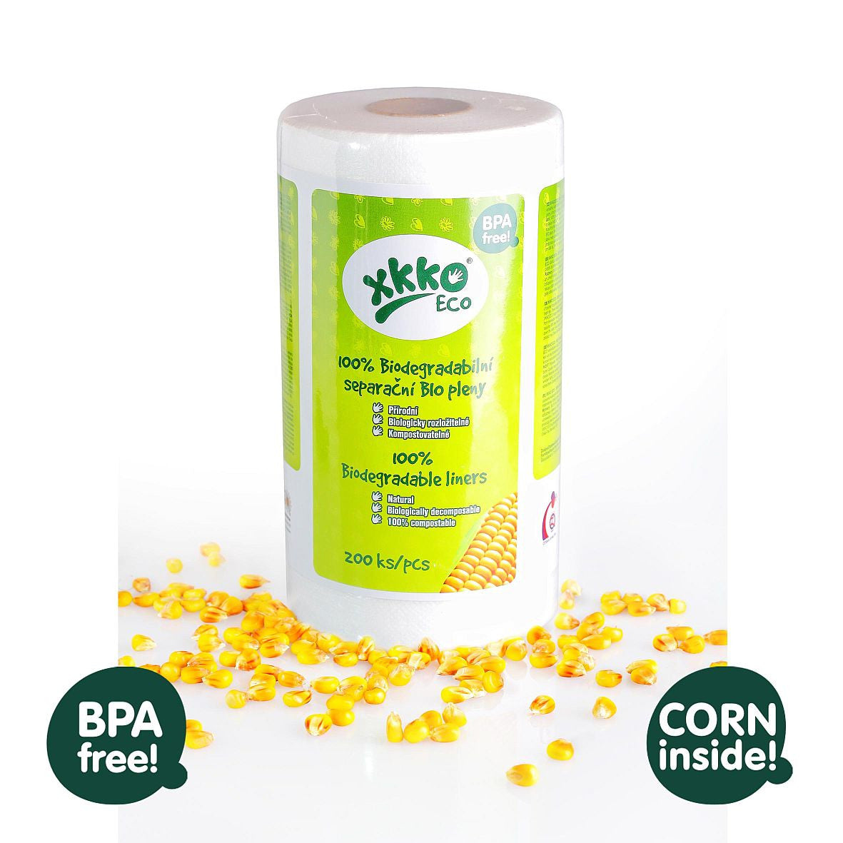 ECO 100% Biodegradable PLA Diaper Liners (200 pcs)