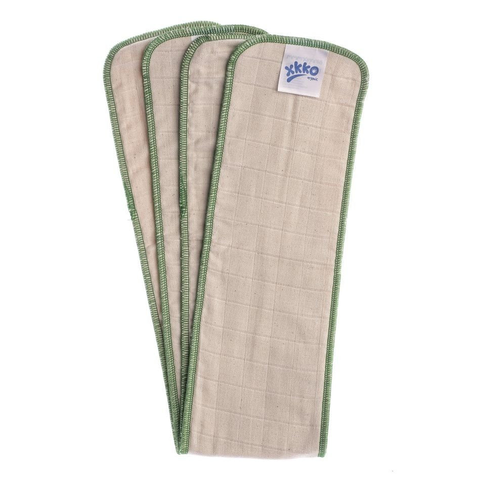 Organic Cotton Old Times Booster - Natural (2 Pack) - Large