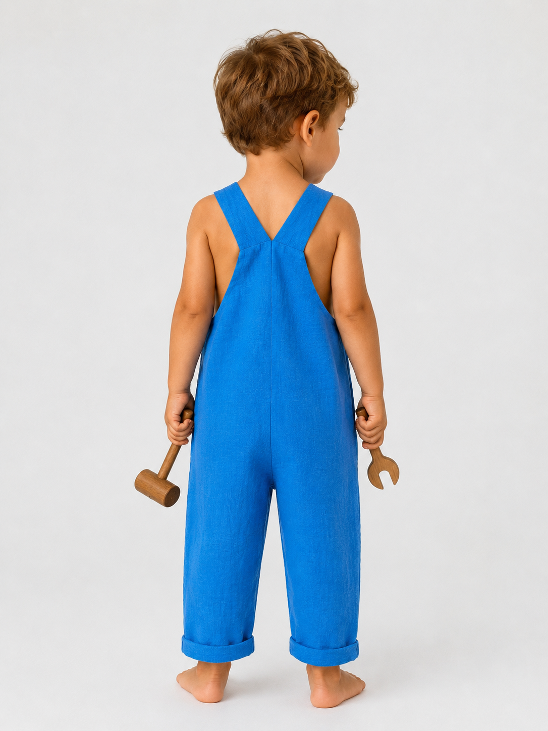 Deep Ocean Linen Pants