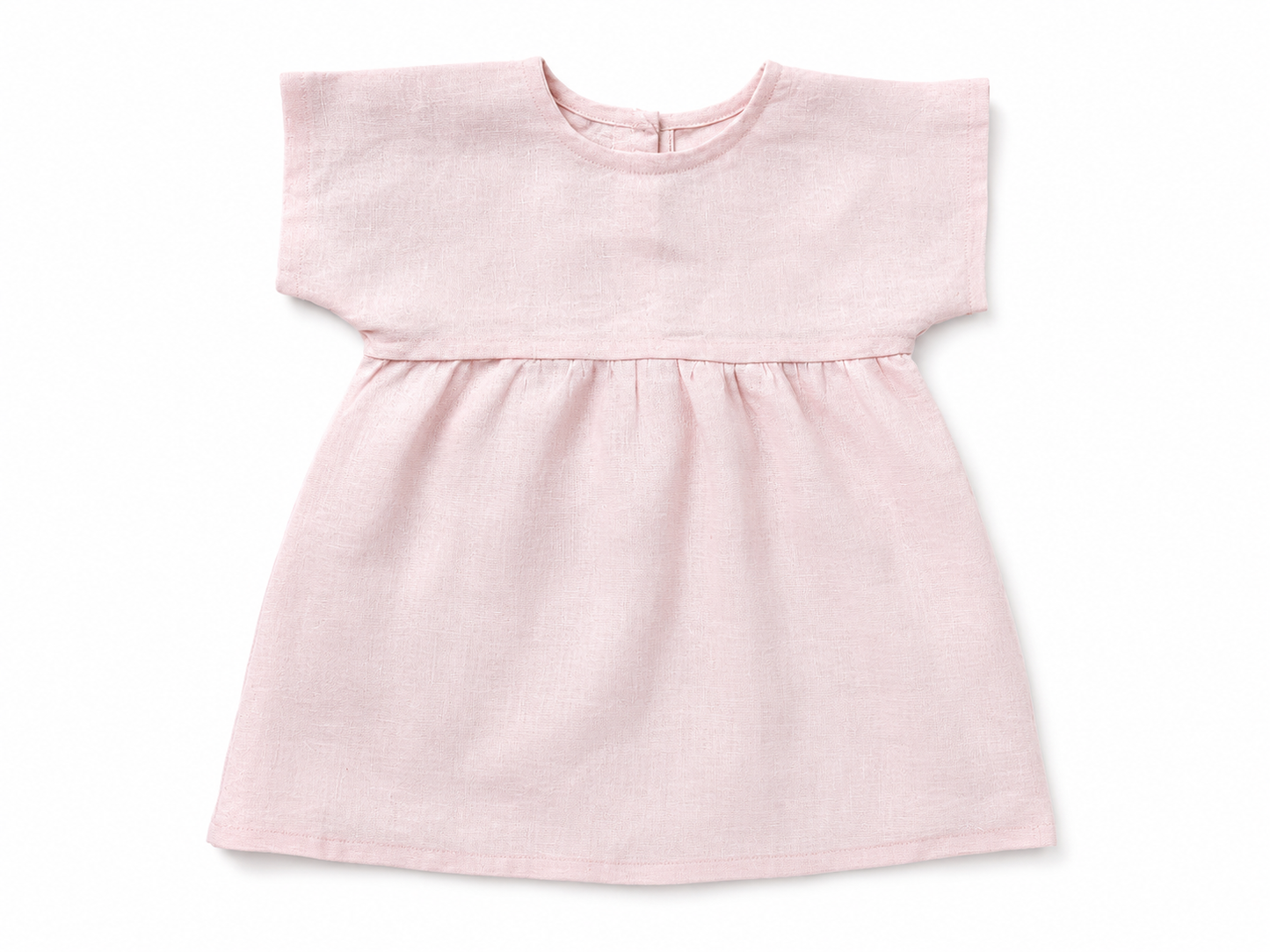 Wild Cherry Linen Dress