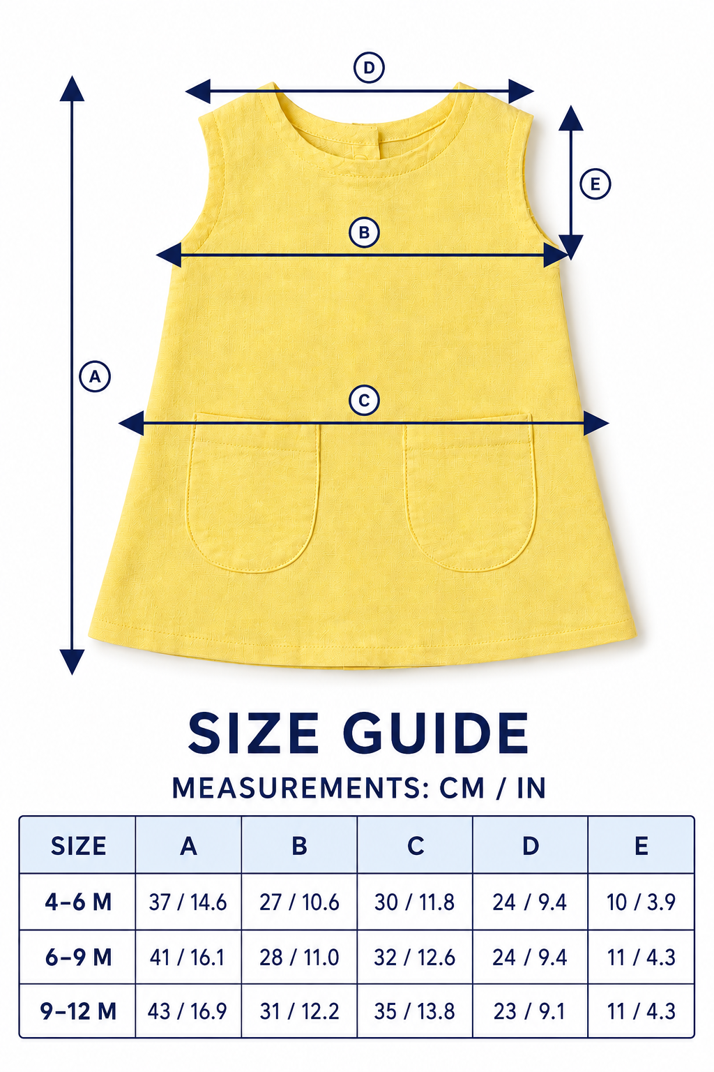 Honey Bee Linen Dress