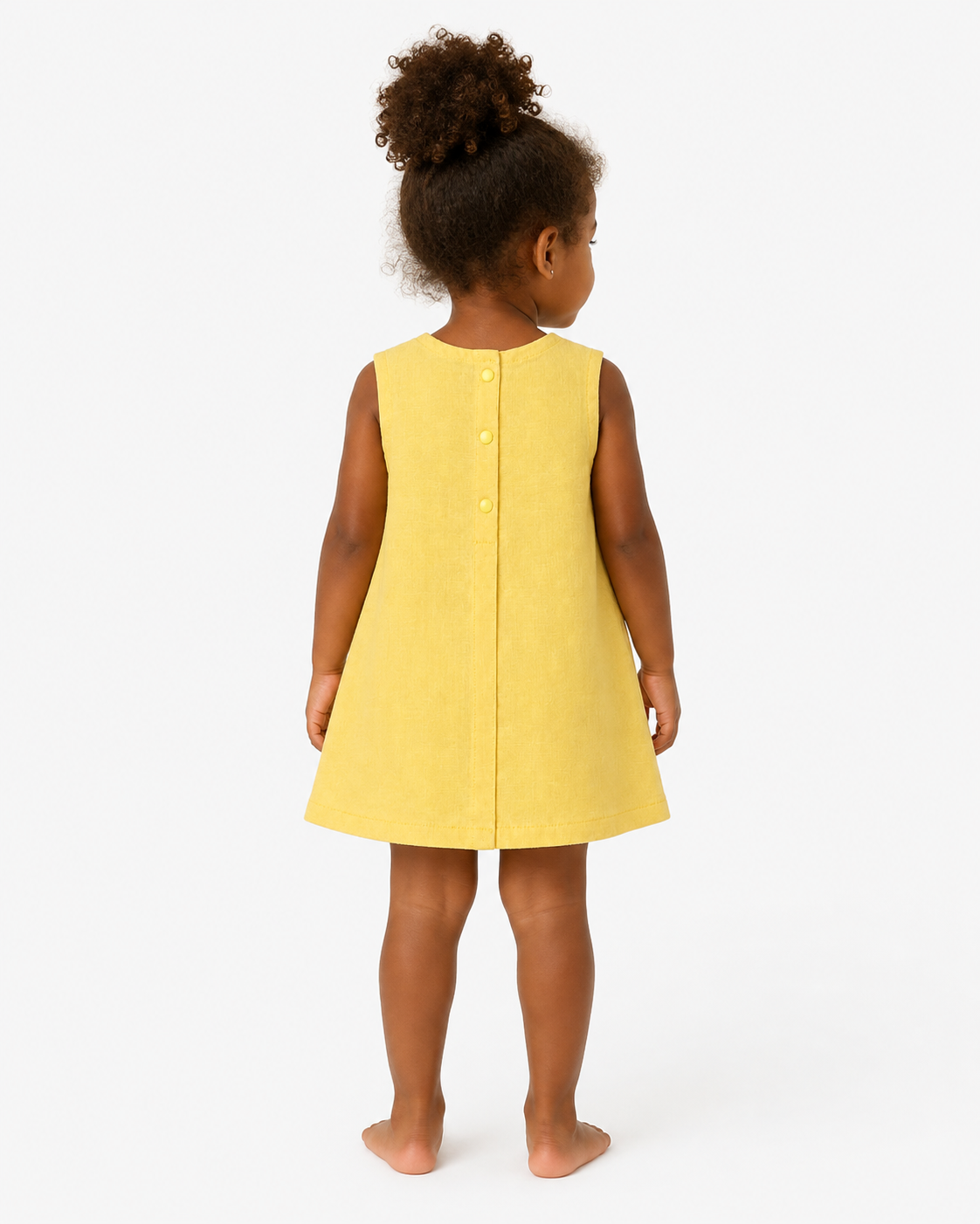 Honey Bee Linen Dress