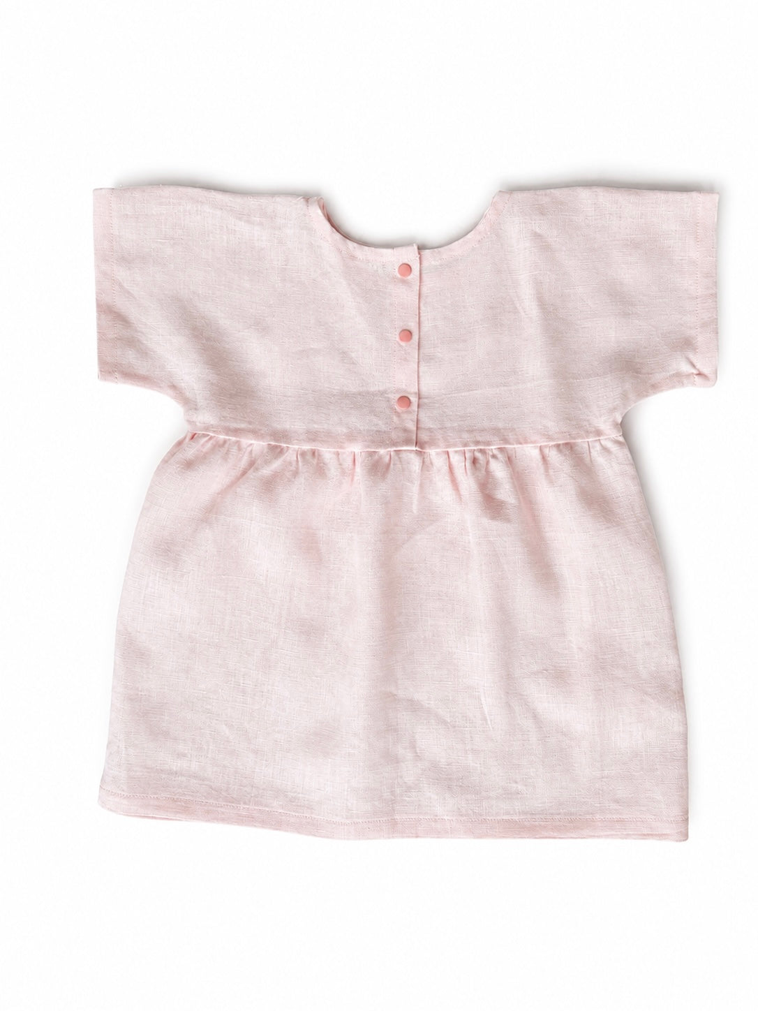 Wild Cherry Linen Dress