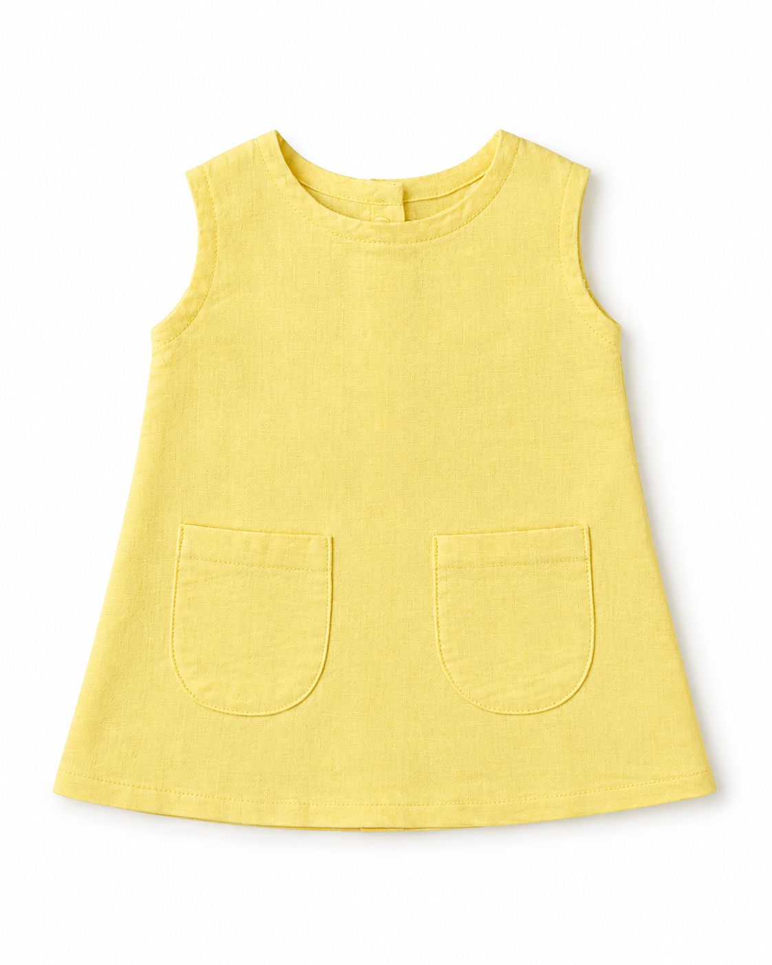 Honey Bee Linen Dress