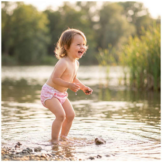 Infant Swim Diaper - Safari Mesa Rose