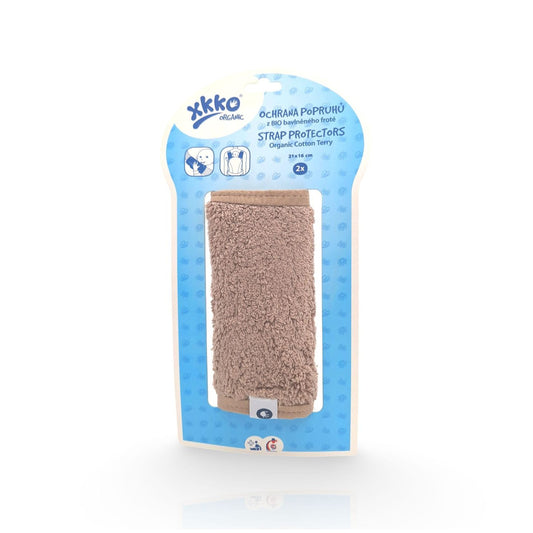 Organic Cotton Strap Covers - Atmosphere (2 Pack)