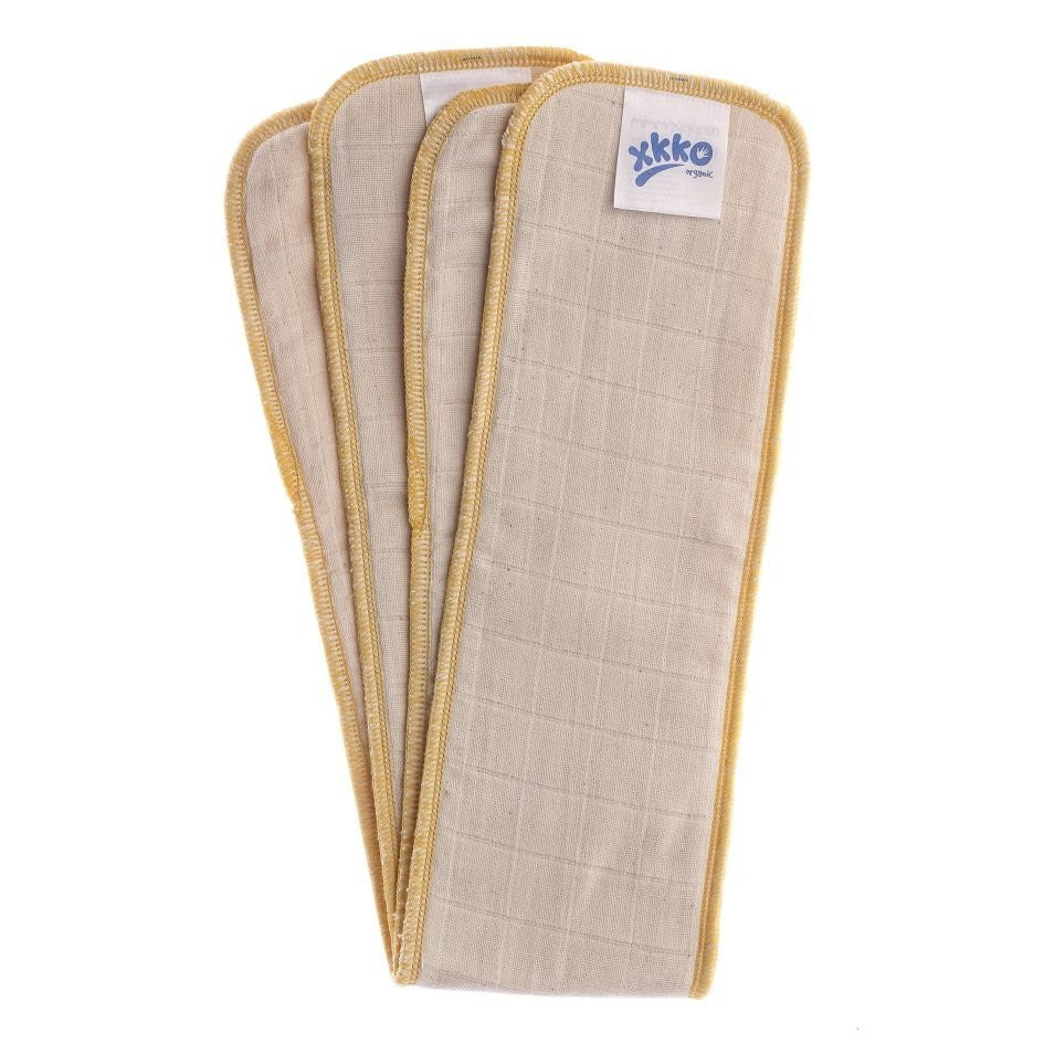 Organic Cotton Old Times Booster - Natural (2 Pack) - Small