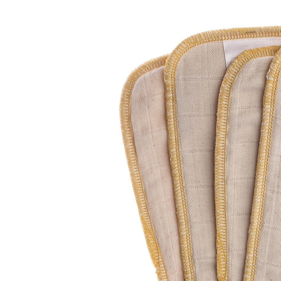 Organic Cotton Old Times Booster - Natural (2 Pack) - Small